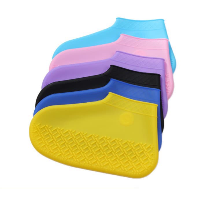 Portable Silicone Waterproof Shoe Covers Non-Slip Rain Shoe Covers Outdoor Rainproof Silicone Shoe Covers