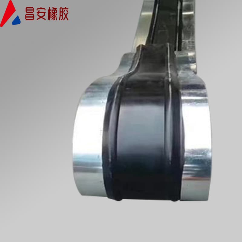 Steel edge rubber waterstop belts, embedded, external adhesive, back-adhesive rubber waterstop belts for tunnel construction joints and building projects.