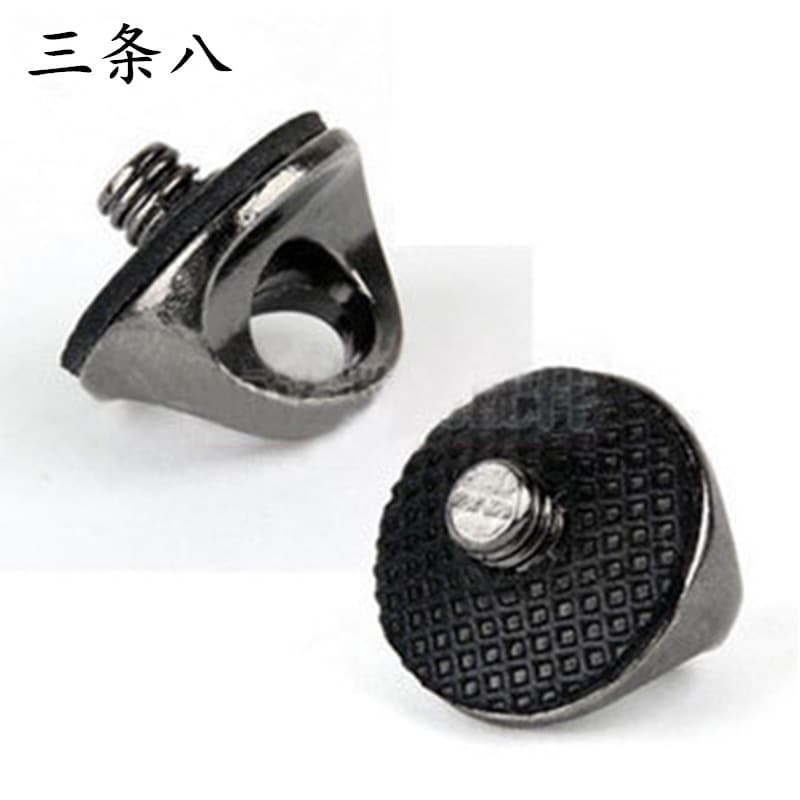 Camera Quick Release Hand Strap Safety Connection Ring, Strap Safety Screw with 1/4" Thread, Strap Screw