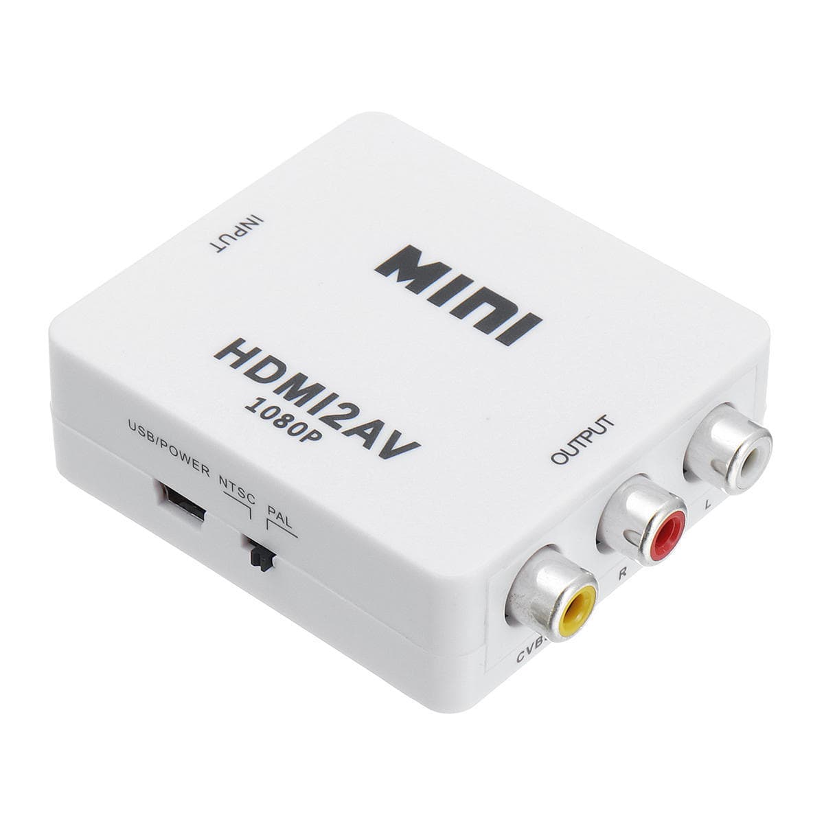 Mini HDMI Switcher Converter VGA to HDMI to AV VGA AV Converter Digital Computer/Transcoder/Switcher