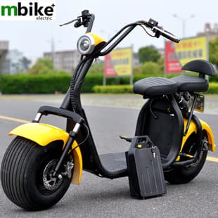 EEC Factory Direct X7 Harley Electric Scooter Commuter Two-Wheel Battery Scooter with Removable Lithium Battery