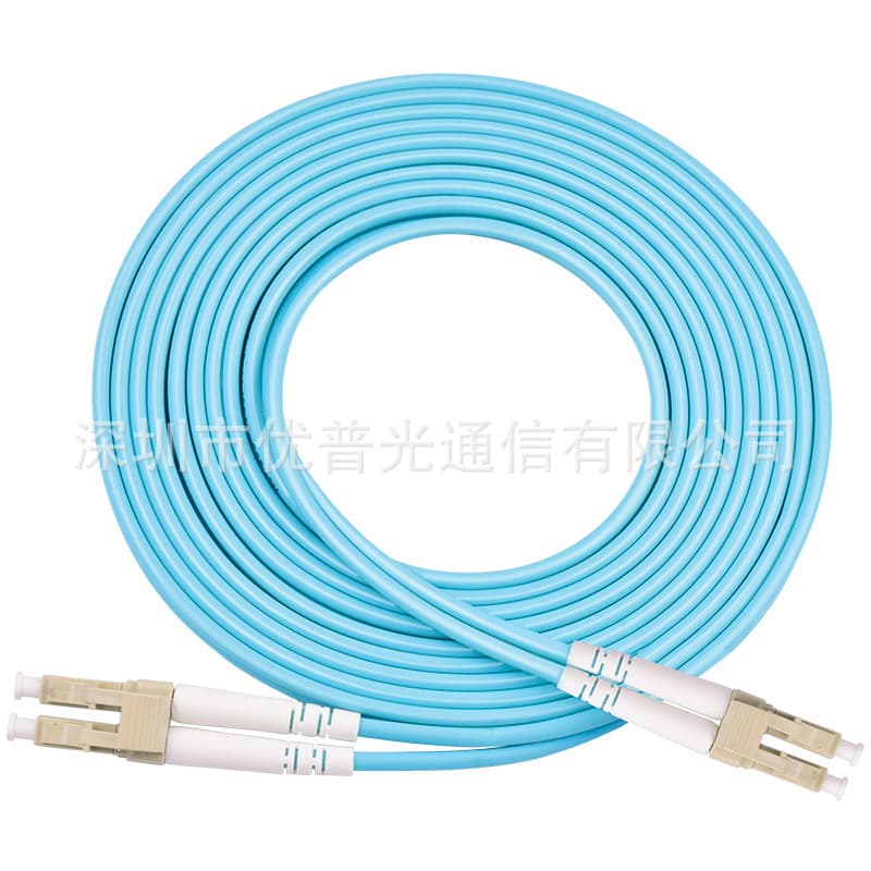 OM3 10Gig Multimode Duplex LC-LC Fiber Patch Cable 3m 5m 10m Duplex Telecom Grade Pigtail Cable