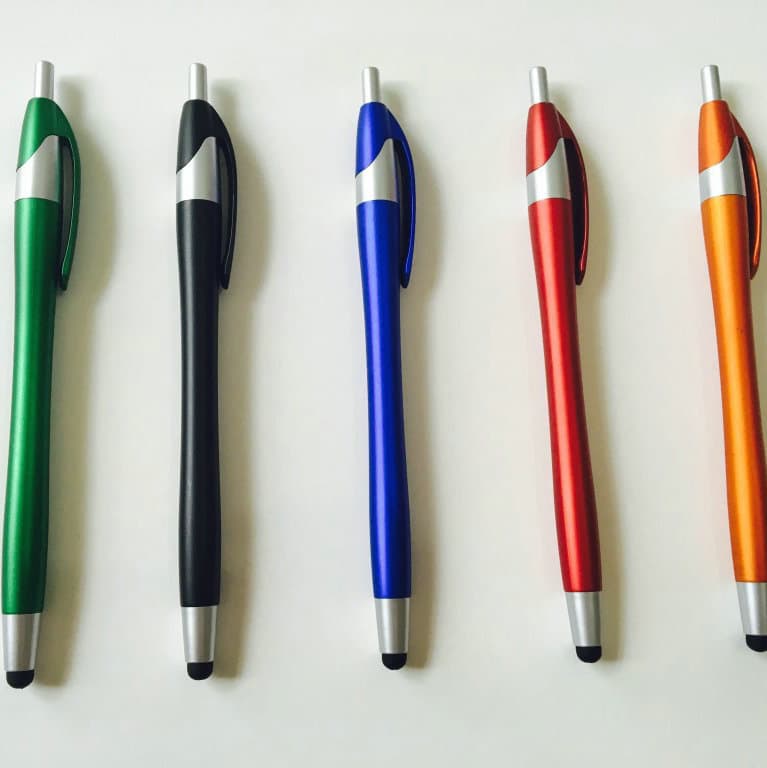 Dual-purpose stylus, tablet stylus, fine-tip capacitive pen, touch screen ballpoint pen, stationery