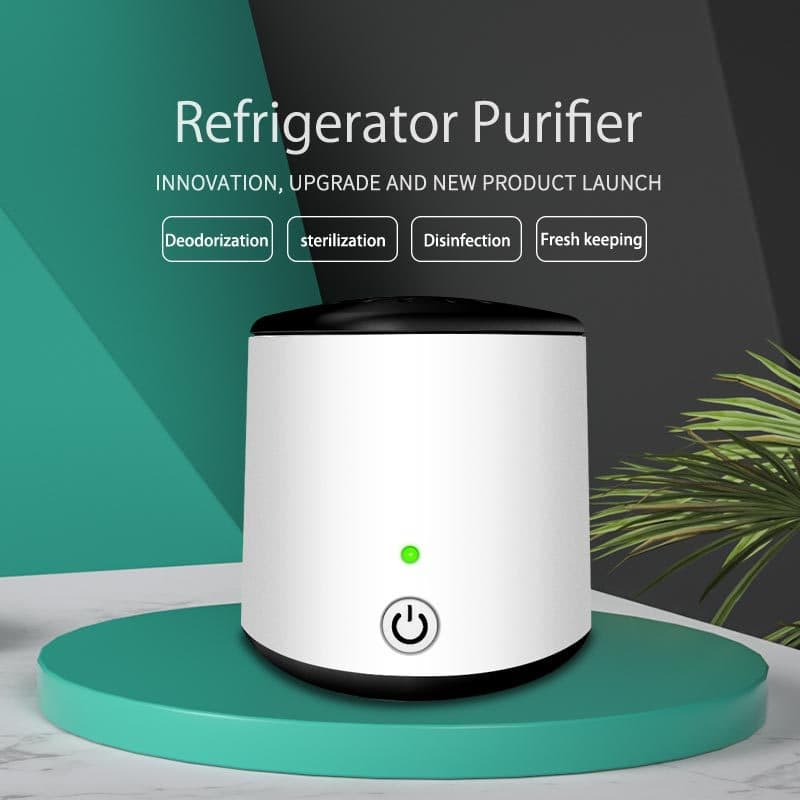 Cross-border Refrigerator Deodorizer Amazon Ozone Generator Active Oxygen Food Freshness Disinfection Deodorization Purifier Smart