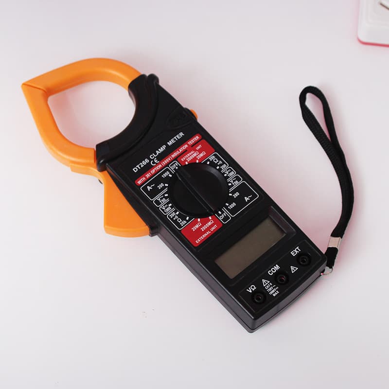 Factory Direct DT266 Digital Clamp Meter High Precision Clamp Multimeter Voltage Current Tester Clamp-On Multimeter