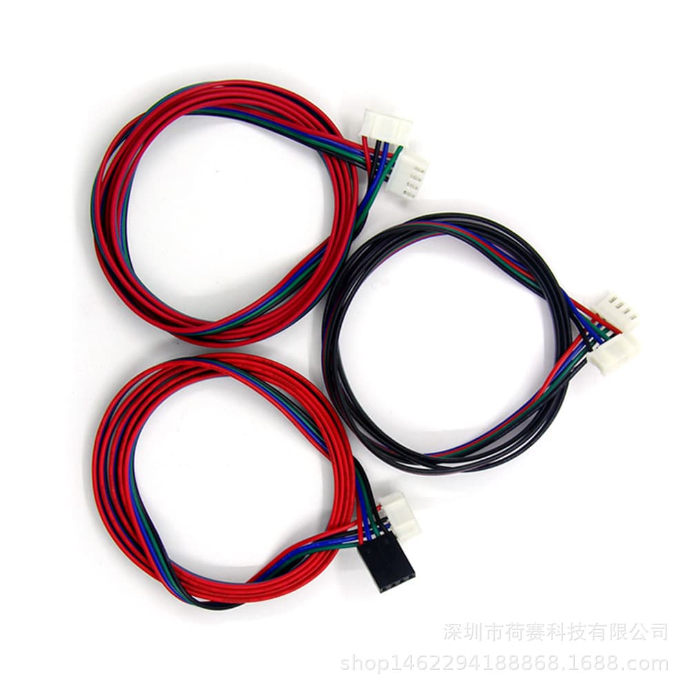 3D printer accessories stepper motor wire and cable XH2.54 terminal DuPont cable 4pin to 6pin