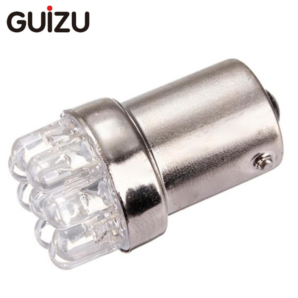 Factory direct sales car LED reversing light BA15S 1156 9LED straw hat turn signal tail light highlight