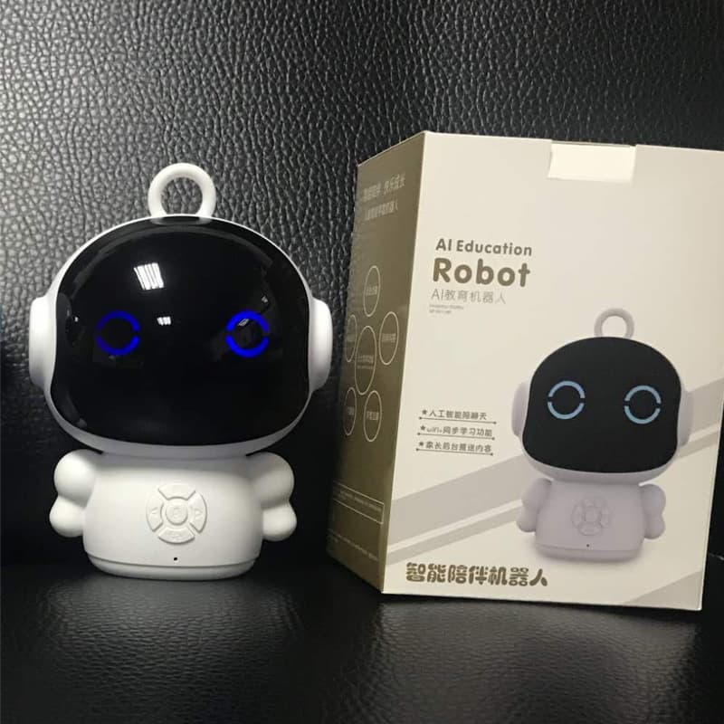Children's intelligent robot for early education, singing, storytelling, voice dialogue, and learning.