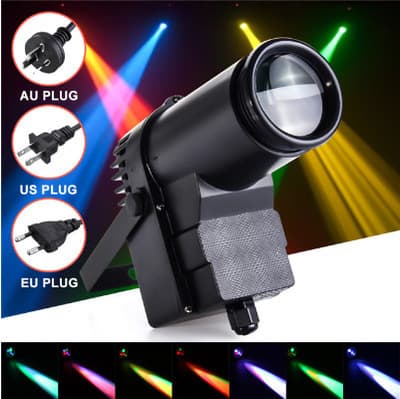 Factory direct LED four-in-one full-color DMX512 spotlight, mirrored glass ball light, bar beam light, LED rain light