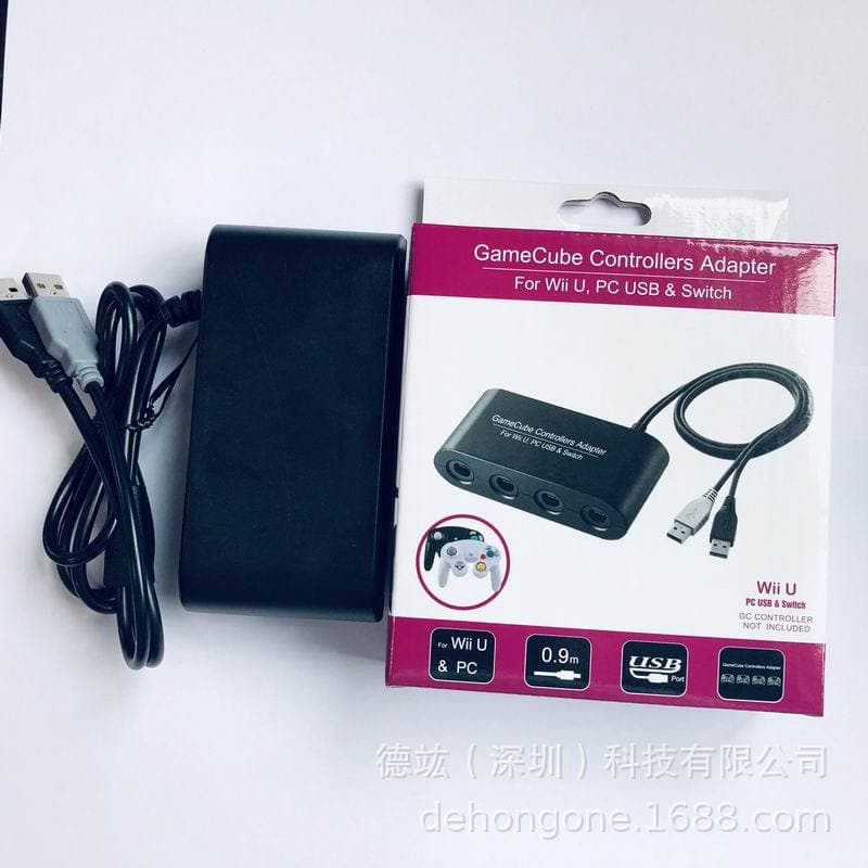 FOR GC Controller Adapter Switch Converter 3-in-1 GC/Wii U/PC/Switch Converter