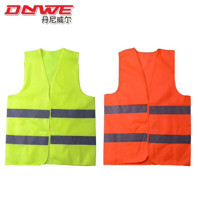 Reflective Jacket Vest Manufacturer Labor Vest Safety Road Service Clothing Sanitation Apparel with Custom Printing Reflective Vest