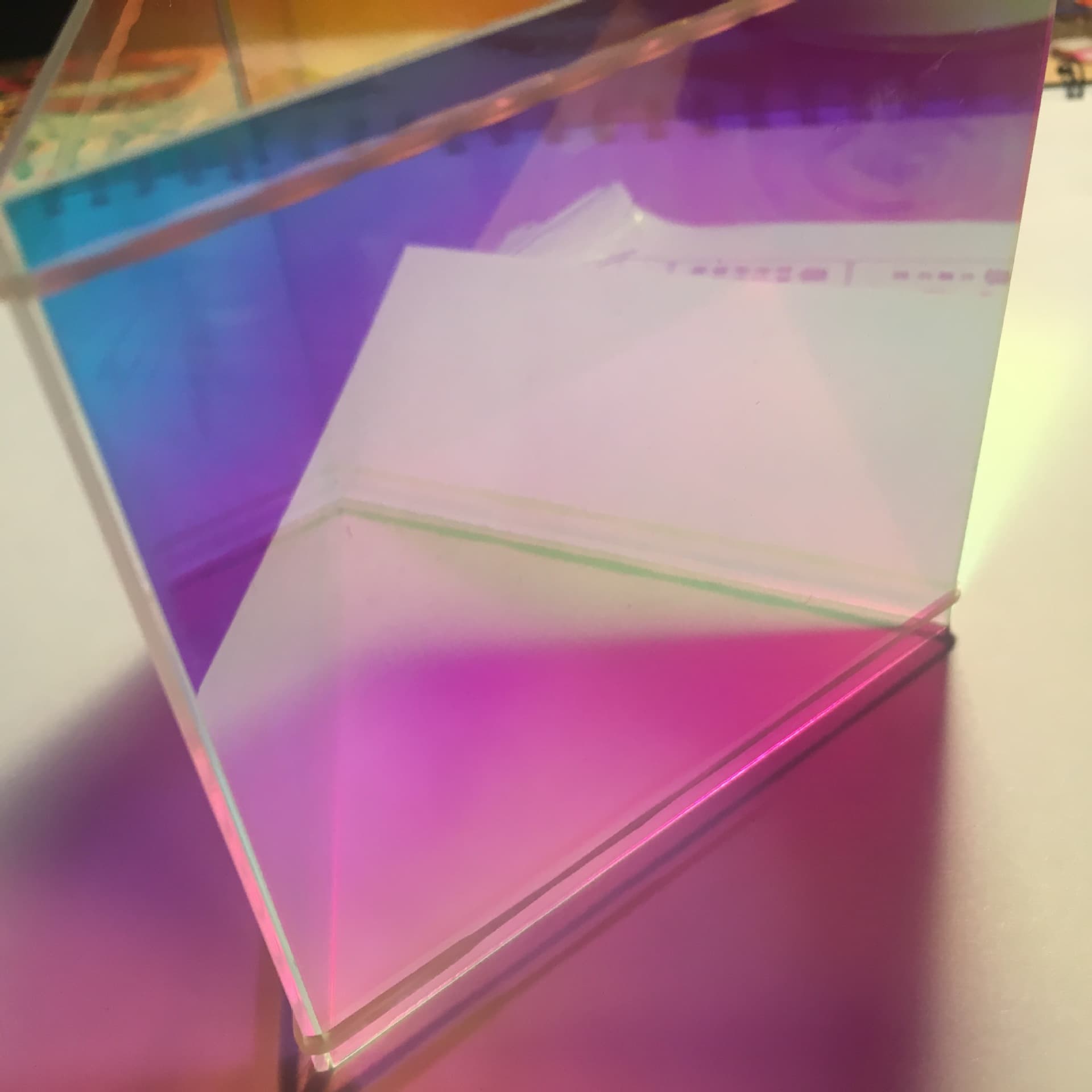 Factory sales, processing, laser cutting, colorful rainbow, colorful acrylic sheets, colorful plexiglass sheets, plastic sheets customization