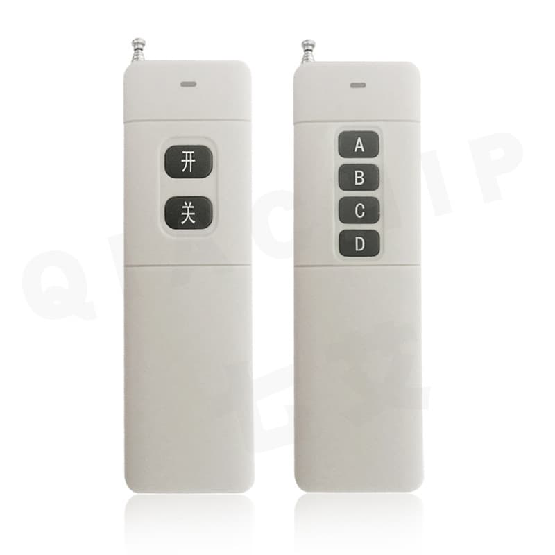 High-power remote control wireless water pump motor remote control 3000 meters four-button long-distance fixed code remote control manufacturer