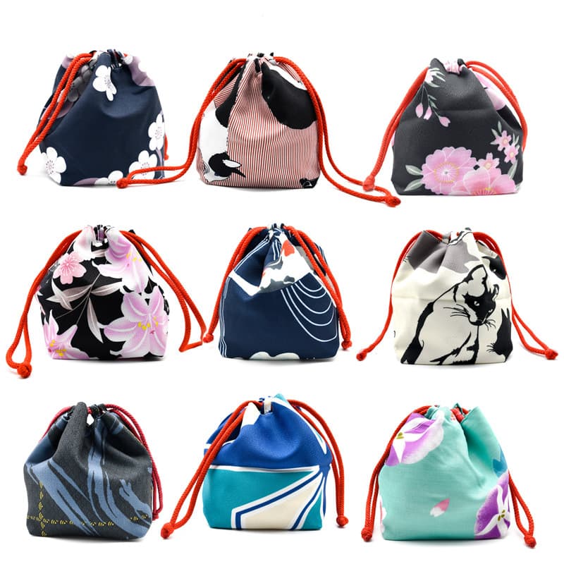 Japanese Kimono Handbag Ancient Style Small Pouch Miscellaneous Bag Hanfu Handbag Storage Bag