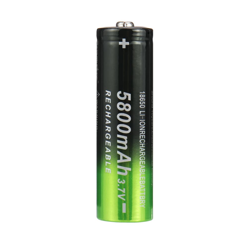 Skywolfeye 18650 Rechargeable Lithium Battery, 3.7-4.2V, Factory Direct Full Capacity 1200mAh Lithium Battery