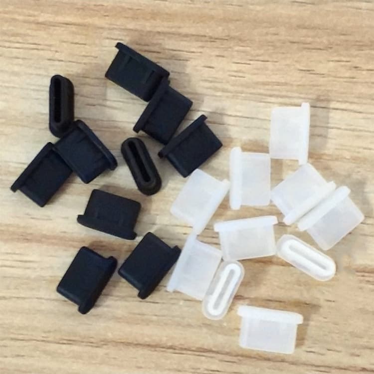 Factory Wholesale USB Type-C Dust Plug, 11 Colors Available, Female Connector