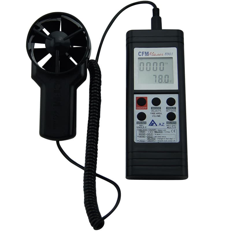 Hengxin AZ8901 Handheld Digital High-Precision Anemometer Electronic Wind Speed Meter Wind Speed Measuring Instrument