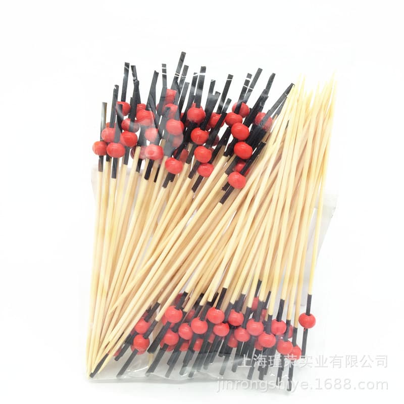 Disposable Fruit Picks, Sandwich Sushi Bamboo Skewers, Cocktail Picks, Cute Creative Floral Picks, KTV Toothpicks