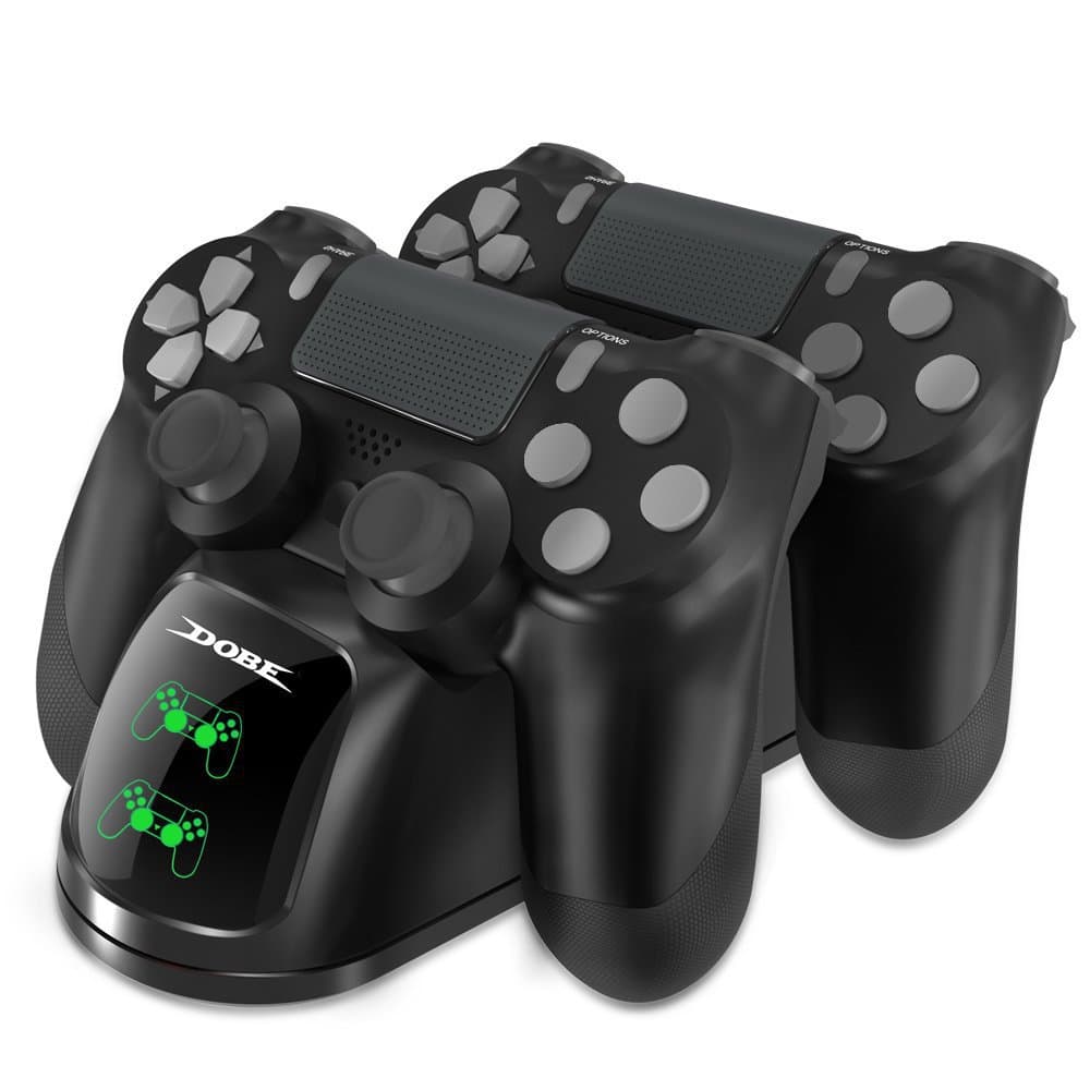 PS4 Wireless Controller Dual Charging Station with LED Light TP4-889