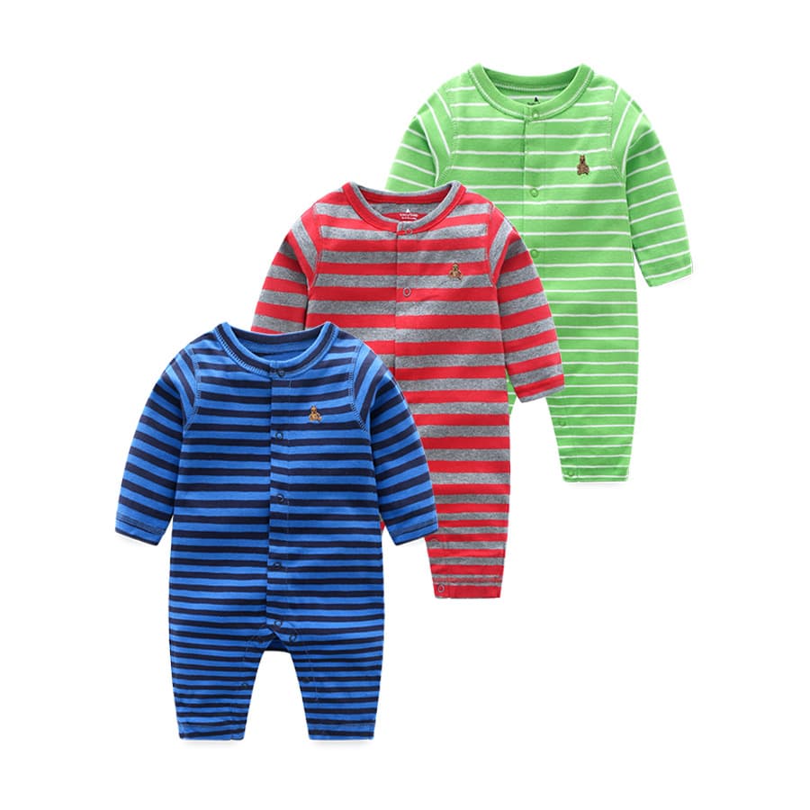 Baby onesies, spring and autumn long-sleeved new products, category A robes, simple baby newborn bottoming shirts, exclusively for cross-border supply