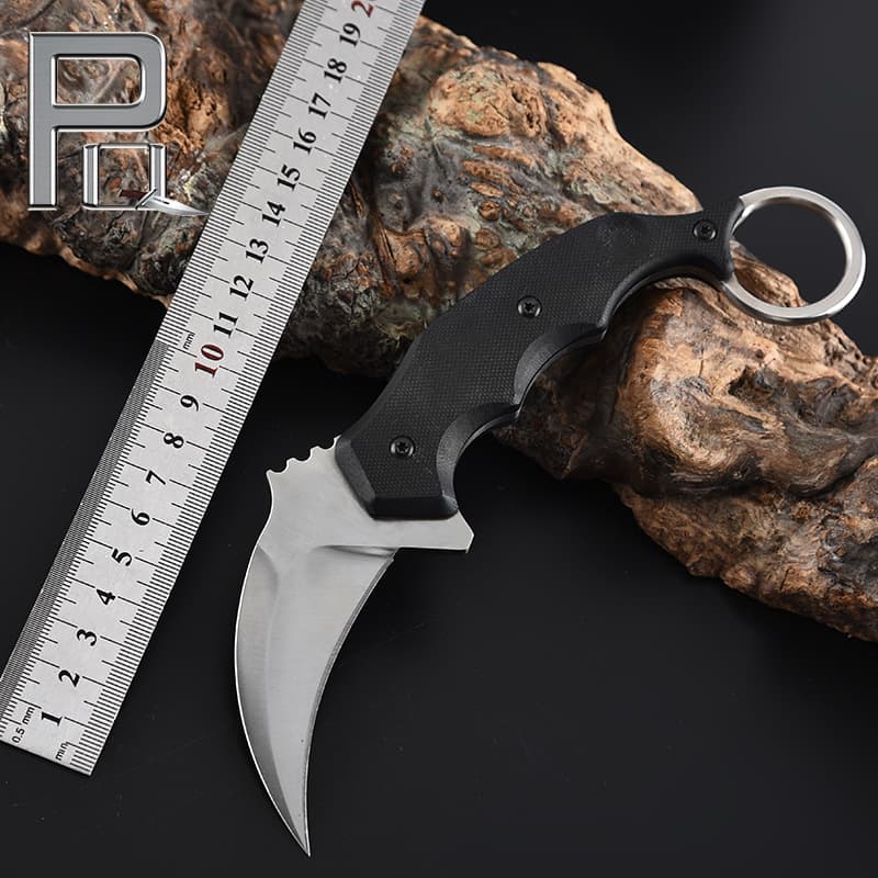 Manufacturer wholesale outdoor claw knife, outdoor survival multi-functional hunting knife, outdoor portable mini claw knife