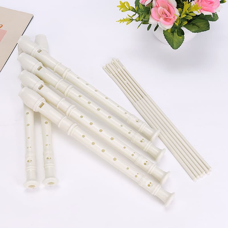 Two-Yuan Store PVC 8-Hole Recorder, Soprano Straight Flute for Children, Student Instrument, Beginner 8-Hole Flute Wholesale