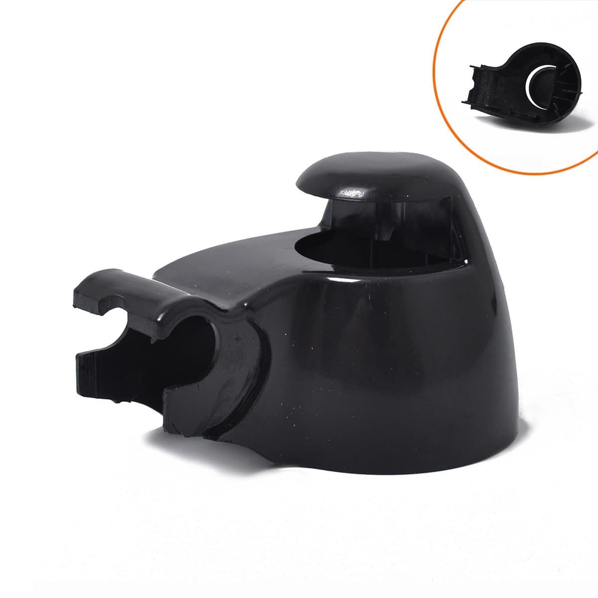 Black Wiper Arm Cover for VW Golf MK4 Rear Windshield Wiper Arm Cap