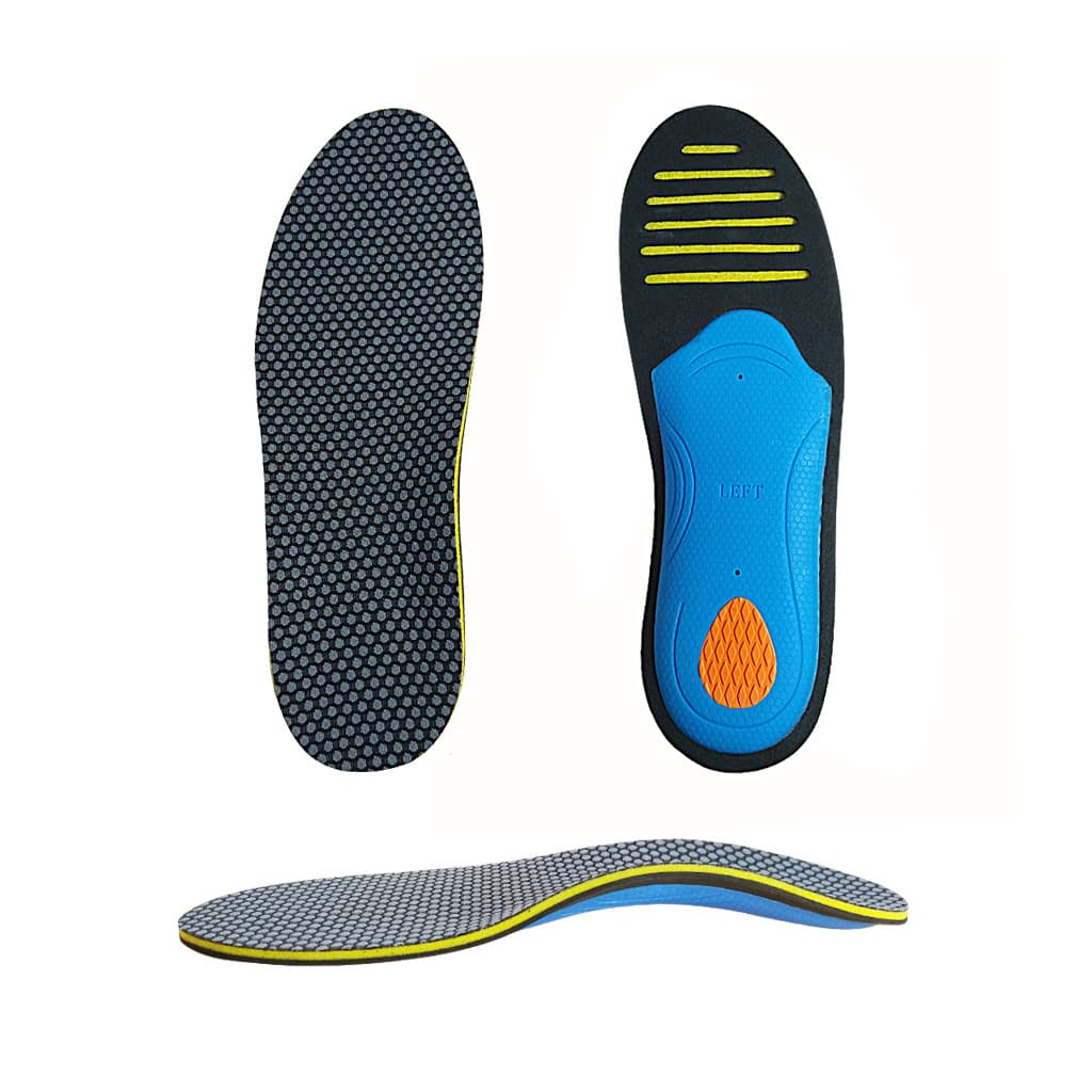 Corrective Insoles High Elastic Cushioning Shock-Absorbing Insoles Arch Support X/O Shape Correction Sports Insoles Wholesale