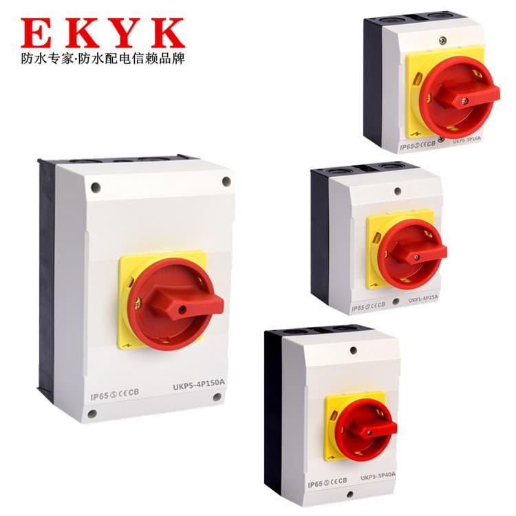 Cross-Border Australian Standard Load Isolator Switch Outdoor Waterproof and Dustproof Load Switch Outdoor Sealed Main Power Cut-Off
