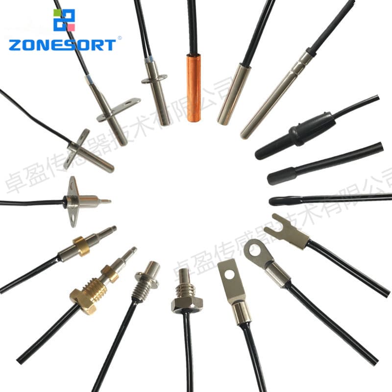 NTC Temperature Sensor 10K 100K 3950 Accuracy 1% Direct Insertion Thermistor Temperature Probe