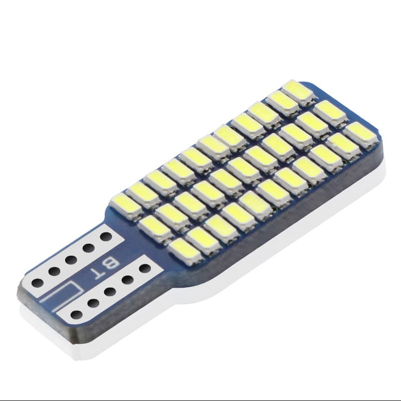 Car Width Indicator Reverse Light T10 Decoding Light T15 High Brightness 33SMD Daytime Running Light Ice Blue LED Small Light