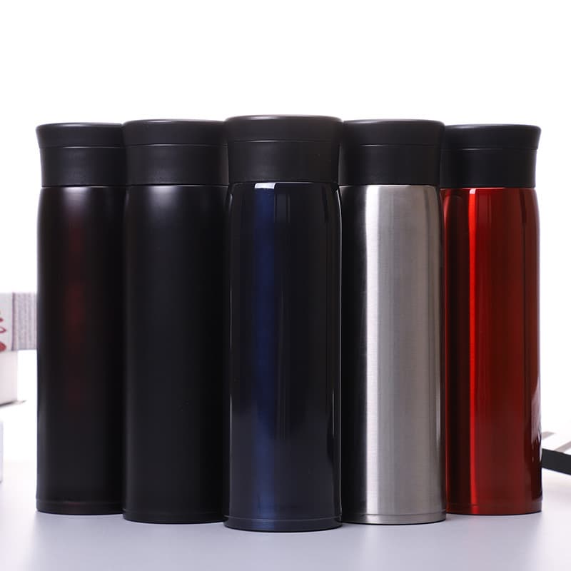 Original Car Logo Audi BMW Benz VW Cadillac Stainless Steel Insulated Mug Car Emblem 4S Store Gift Advertising Water Cup