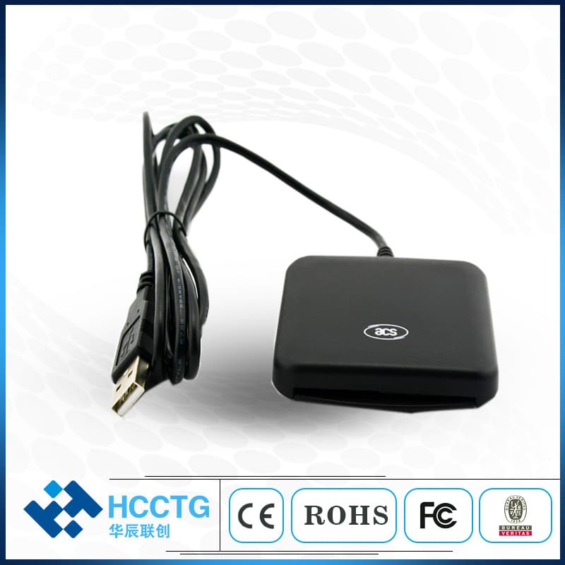 Original New Smart Card USB Contact IC Chip Card Reader ACR39U-U1
