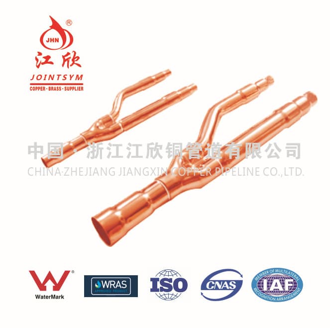 Factory direct sales copper Hitachi Daikin Toshiba Midea Greoux refrigeration brand suitable brancher tube