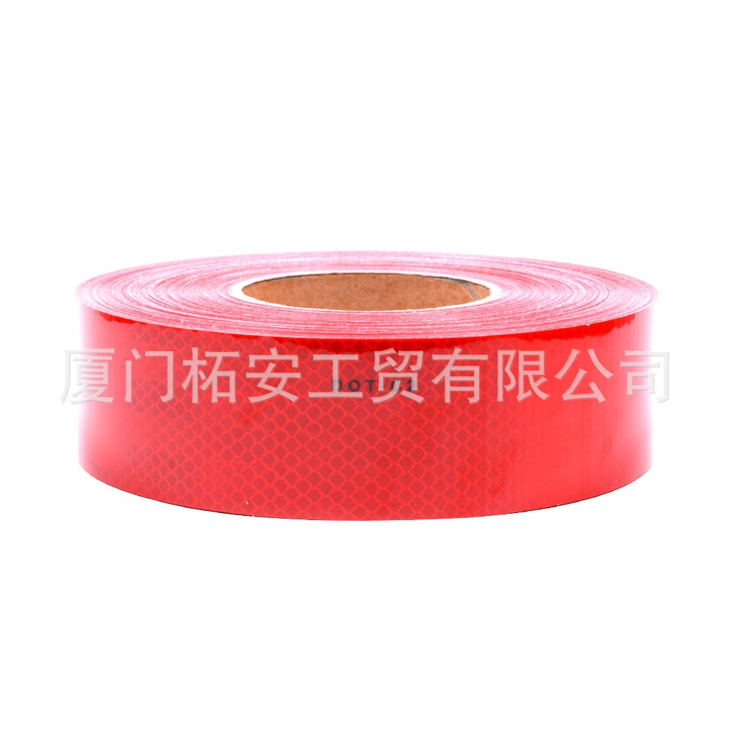 Factory Direct DOT-C2 Red Reflective Tape for Trucks and Trailers, Vehicle Body Reflective Sticker Warning Strip