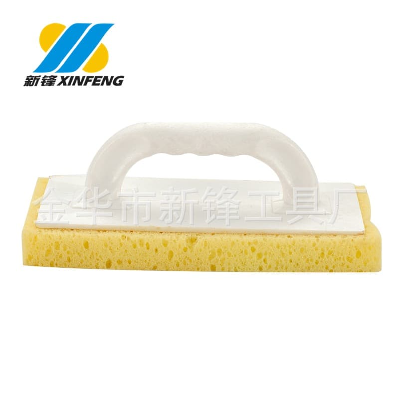 Manufacturer supplies yellow porous sponge mud board, customizable branding