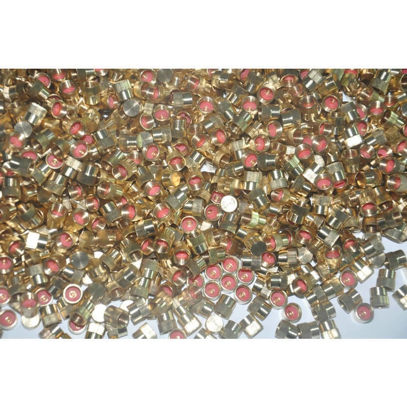 High-quality all-copper automobile tire valve core dust cap, anti-leakage valve cap, tire cap, in stock