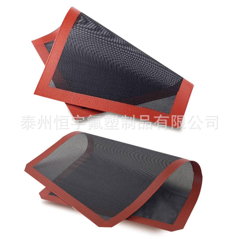 Breathable Fiberglass Baking Mat, Éclair Mat, Non-Stick High-Temperature Resistant Silicone Bread Baking Rack Liner