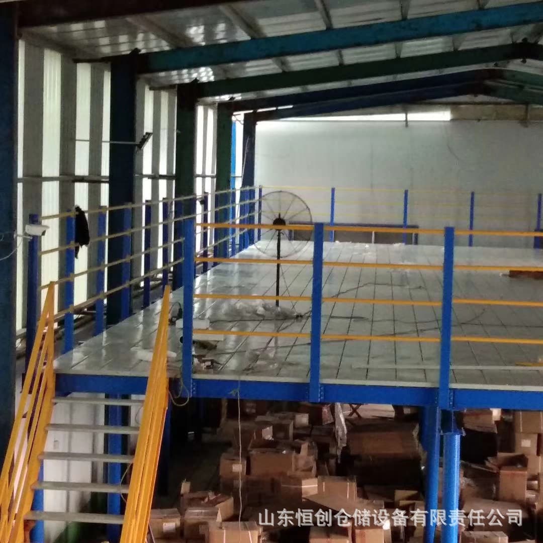 ✅Mezzanine platform warehouse, two-story, detachable, factory-customized mezzanine shelving, e-commerce heavy-duty steel structure.