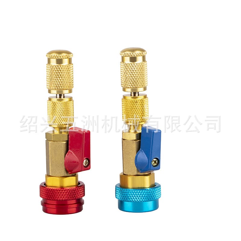 R134a valve core removal and replacement tool, no refrigerant release required, specially designed for automotive air conditioning