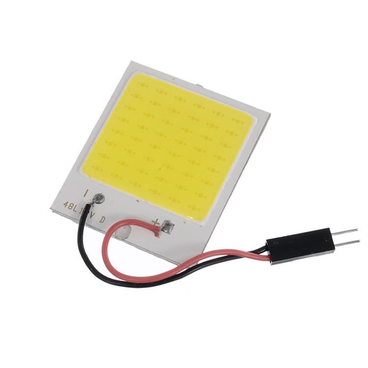 COB Dome Light 16 24 36 48 LEDs Double-End Reading Light Interior LED Trunk Light License Plate Light