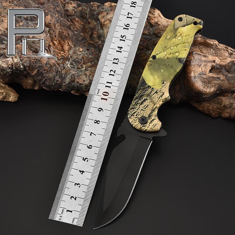 Custom Outdoor Multi-function Self-defense Folding Knife High Hardness Folding Knife Camping Swiss Army Knife