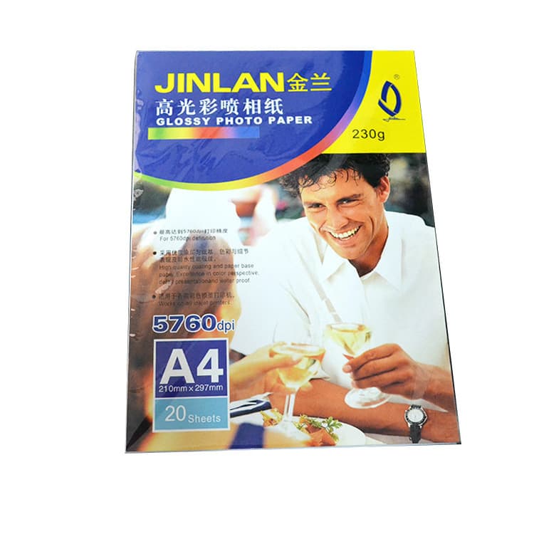 New Coated Paper A4 Photo Paper Wholesale Double Sided High Gloss Coated Paper A3 Color Inkjet Coated Paper Double Sided Photo Paper