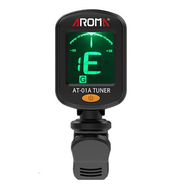 AROMA AT-01A Guitar Tuner Ukulele Violin Tuner Musical Instrument Accessories