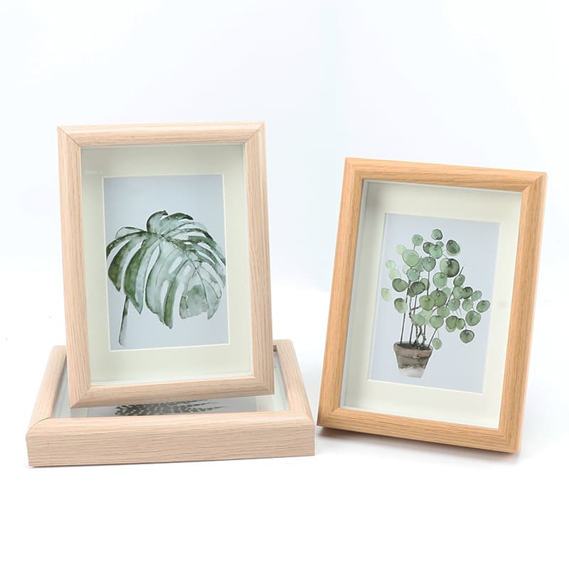 Wooden 3D Hollow Creative Photo Frame Table Wholesale 678 10 Inch A4 Nordic Wall Square Oil Painting Stick Picture Frame