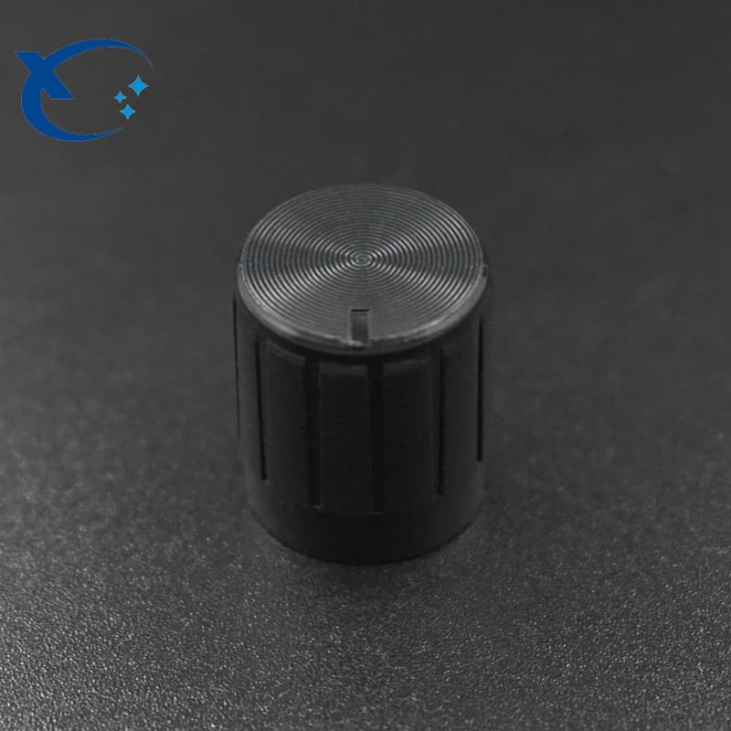15x17 imitation aluminum alloy splined shaft potentiometer plastic knob cap mixer cap pull-rod speaker