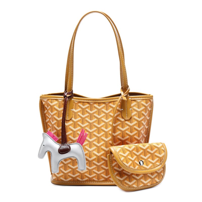 Korean EWC Dog Tooth Bag Vegetable Basket Bag 2020 New Dongdaemun Beach INS Internet Celebrity Same Style Niche Design Bag