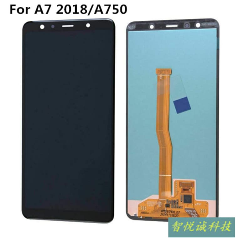 Compatible Samsung A750 Screen Assembly A7 2018 LCD Display A750FD Original LCD Touch Screen