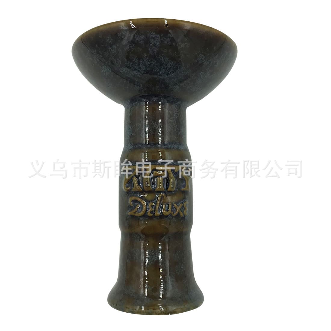Cross-border Hookah Accessories Ceramic Hookah Bowl Heat-resistant Single-hole Hookah Coal Bowl Hookah
