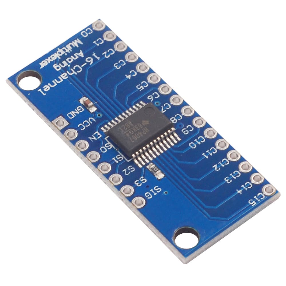 CD74HC4067 High-Speed CMOS Analog Multiplexer, 16-Channel Analog Multiplexer